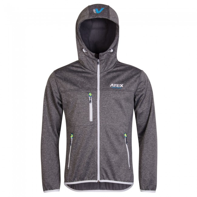 Men's softshell jacket ANRI grey