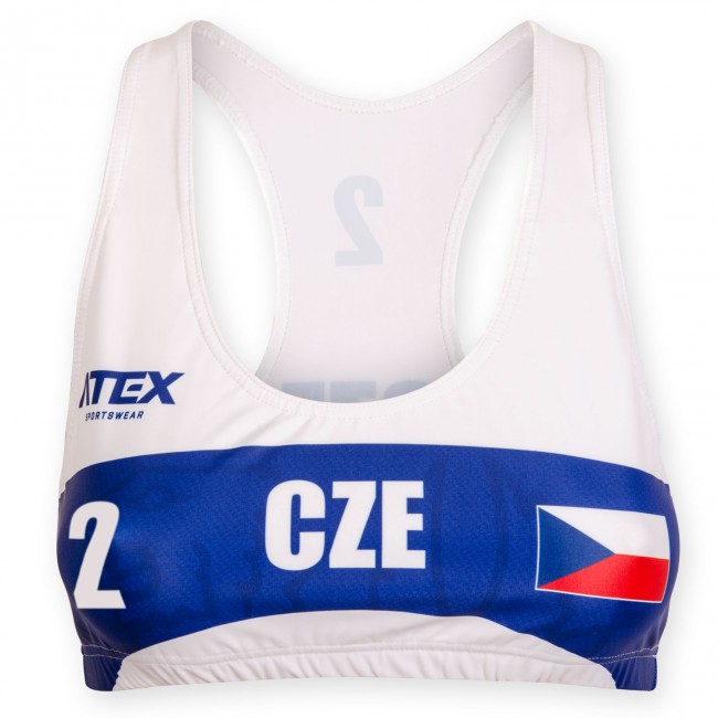 Beach volleyball top HANKA, white #2