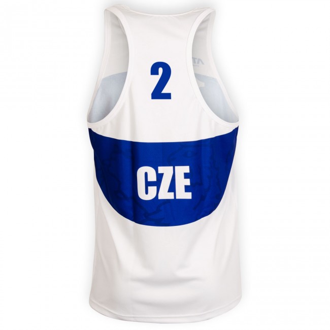 Beach volleyball jersey PŘEMEK, white#2