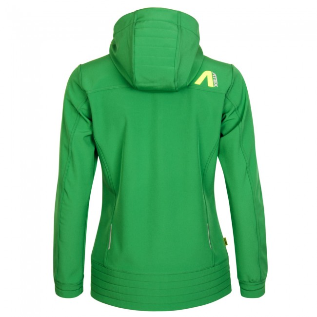 Women's softshell jacket MIA green