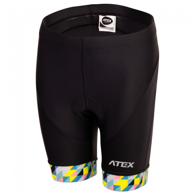 Children's cycling trousers SATO, turquoise