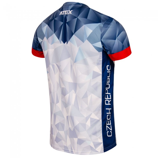 Athletic slim jersey DIAMOND with short sleeves