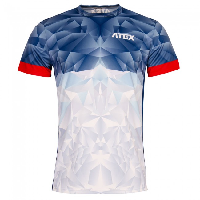 Athletic slim jersey DIAMOND with short sleeves