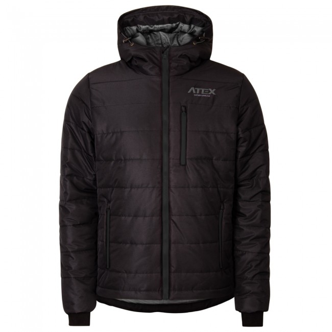 Winter jacket POLARIS, black zip