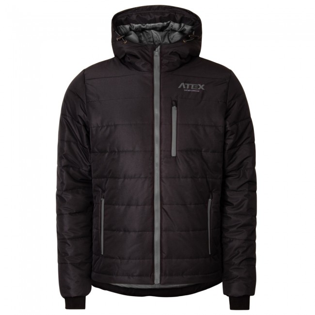 Winter jacket POLARIS, gray zip
