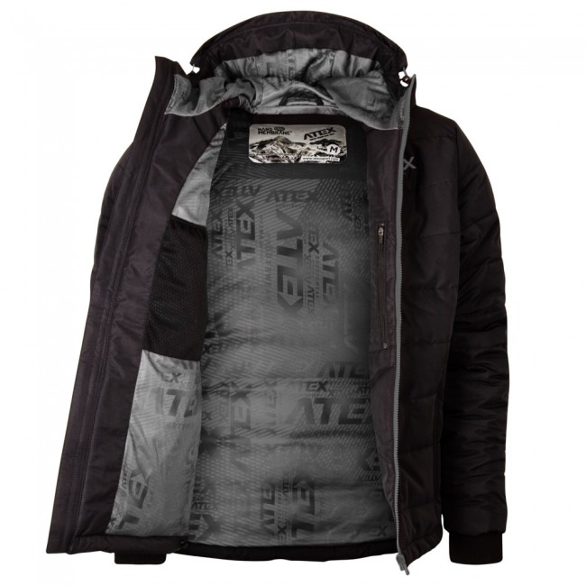 Winter jacket POLARIS, gray zip