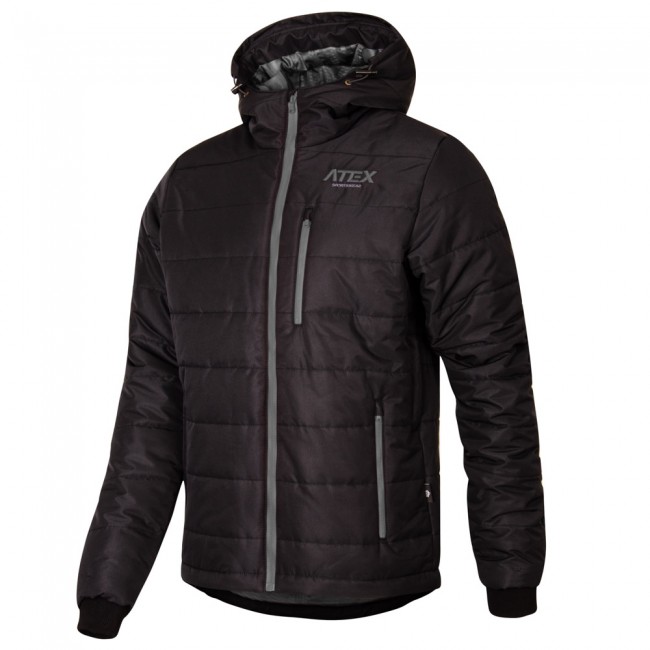 Winter jacket POLARIS, gray zip