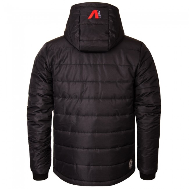 Winter jacket POLARIS, red zip