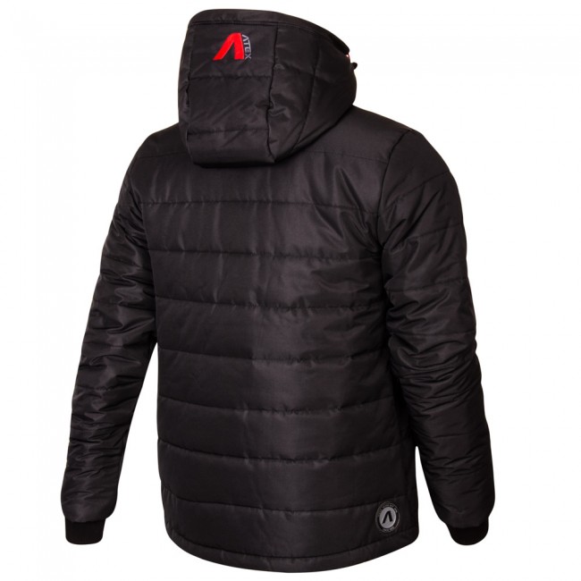 Winter jacket POLARIS, red zip
