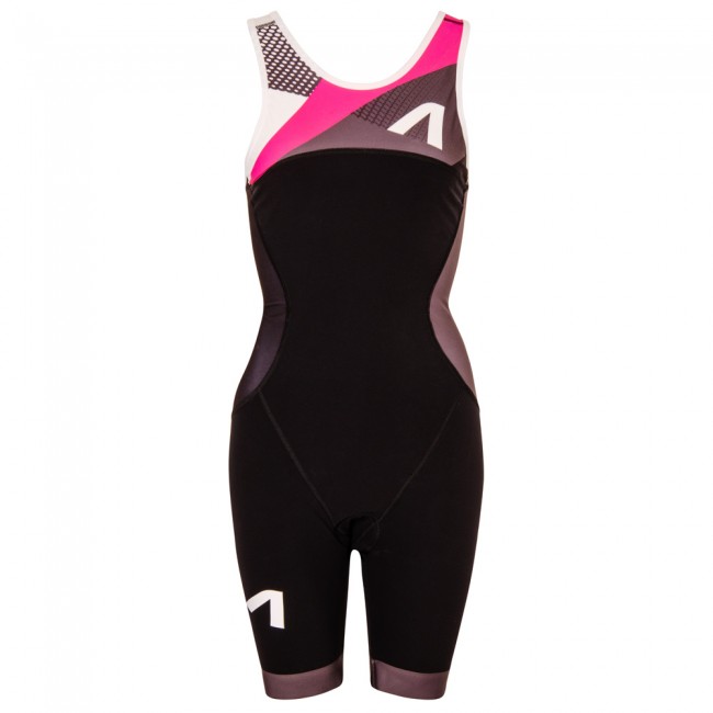 Women's triathlon suit REVOLT pink