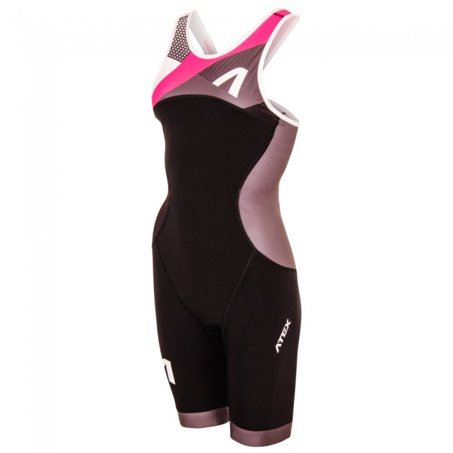 Women's triathlon suit REVOLT pink