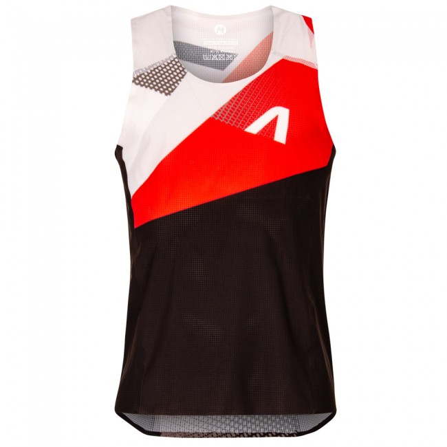 Sports jersey REVOLT RED, seamlessly heat bonded