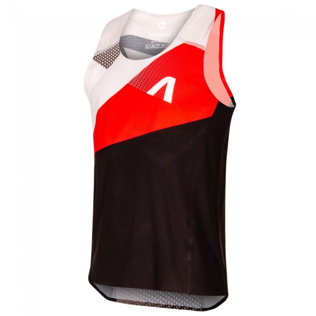 Sports jersey REVOLT RED, seamlessly heat bonded
