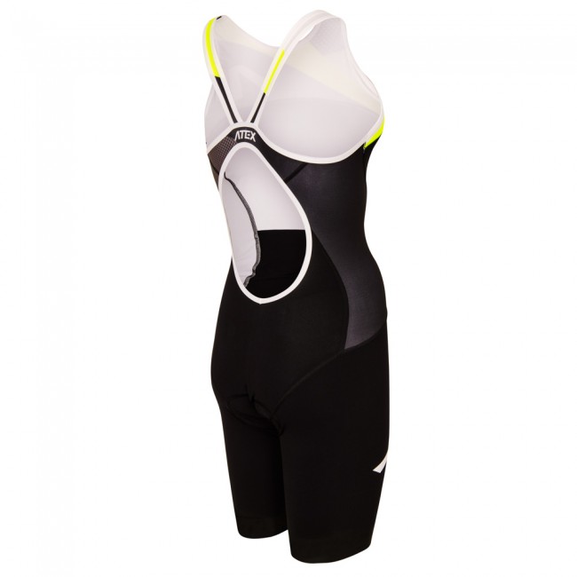 Women's triathlon suit REVOLT yellow