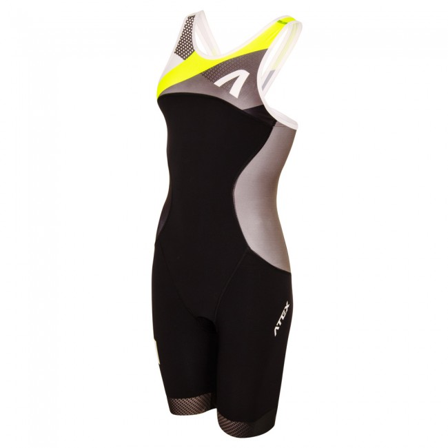 Women's triathlon suit REVOLT yellow