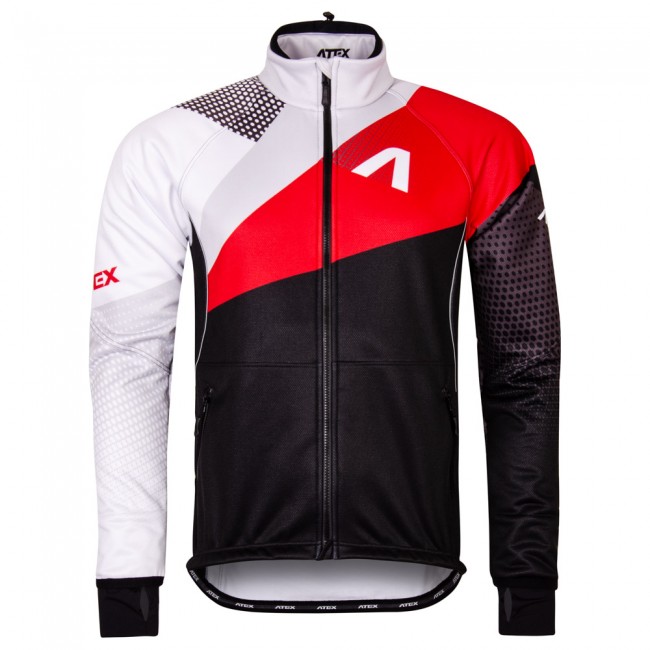 Running jacket REVOLT RED