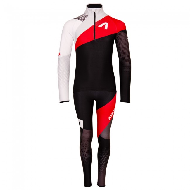 Children's running suit REVOLT RED