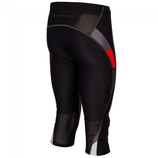 Stretch 3/4 trousers REVOLT RED