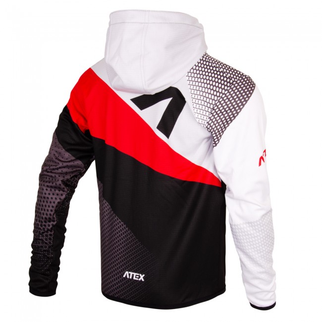 Sports hoodie REVOLT RED