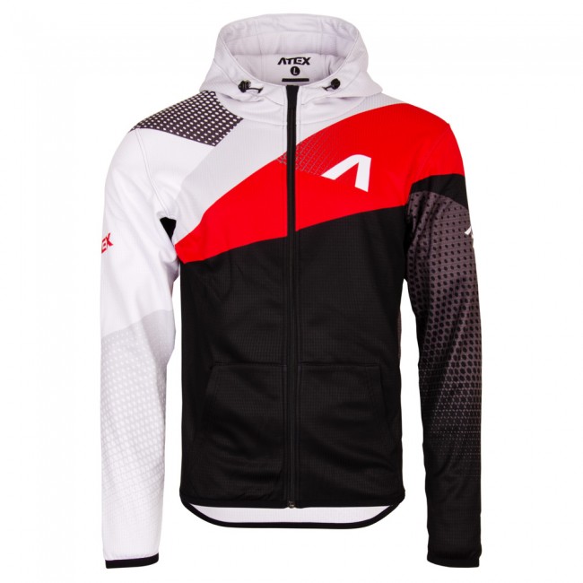 Sports hoodie REVOLT RED