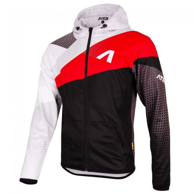Sports hoodie REVOLT RED