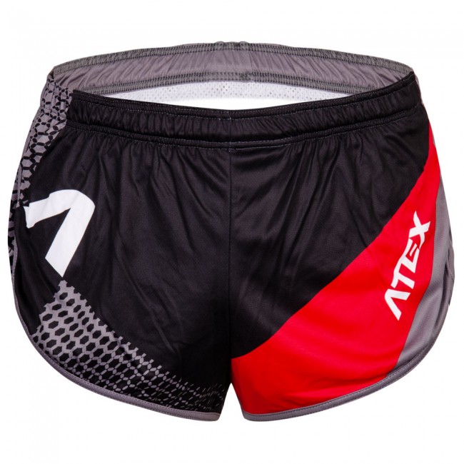 Loose athletic shorts REVOLT RED