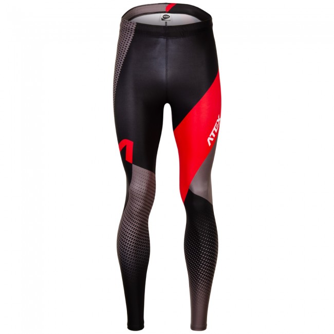 Long athletic trousers REVOLT RED