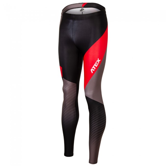 Long athletic trousers REVOLT RED