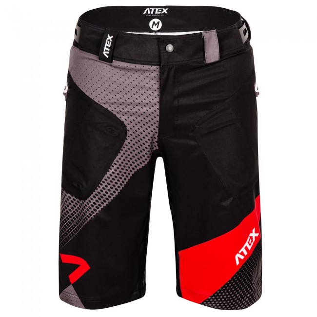 Cycling shorts REVOLT RED