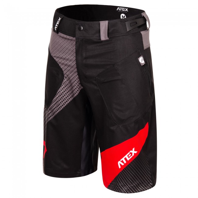 Cycling shorts REVOLT RED
