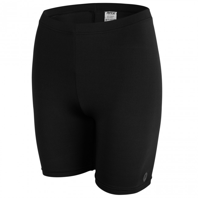 Elastické kalhoty SOFT do půli stehen, černé