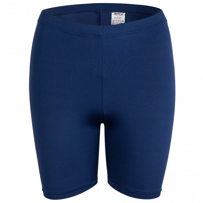 Elastické kalhoty SOFT do půli stehen, modré