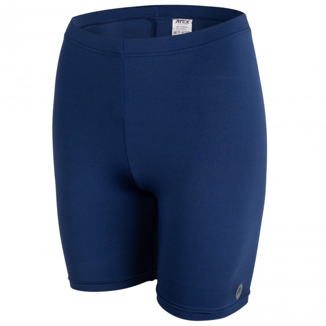 Elastické kalhoty SOFT do půli stehen, modré