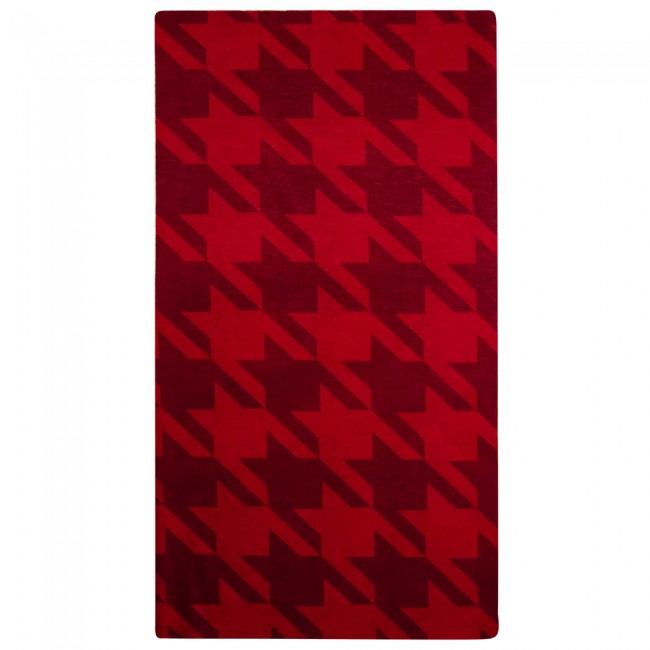 Universal thin scarf PEPITO red