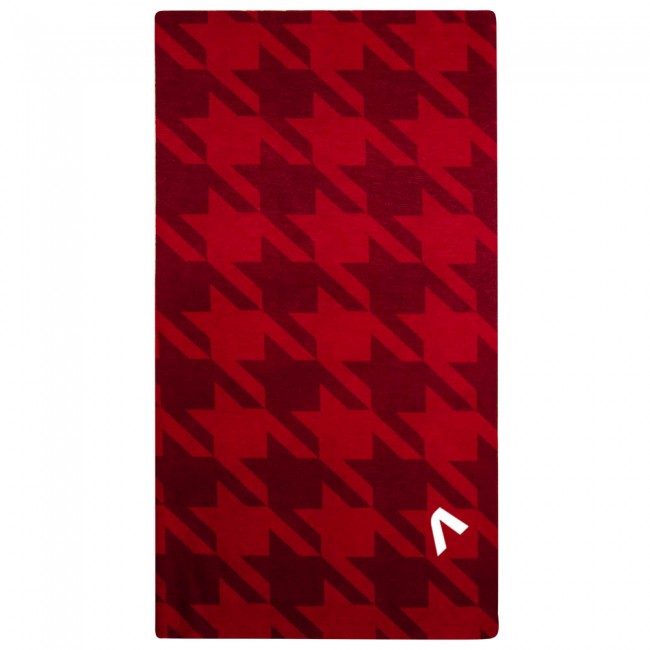 Universal thin scarf PEPITO red